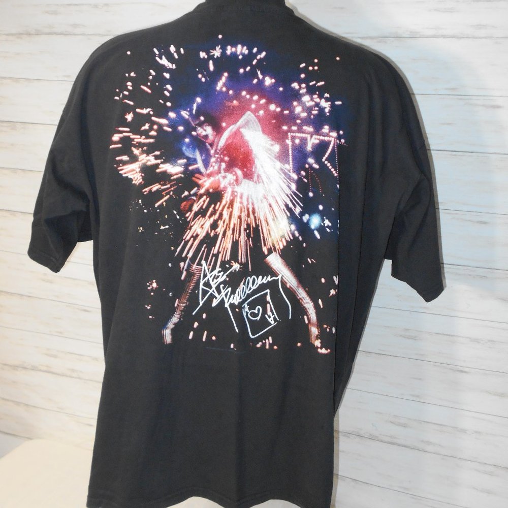 Vtg. 2000 KISS Big Face Ace Frehley Concert T-Shirt XXL Official Farewell Tour - Picture 8 of 14